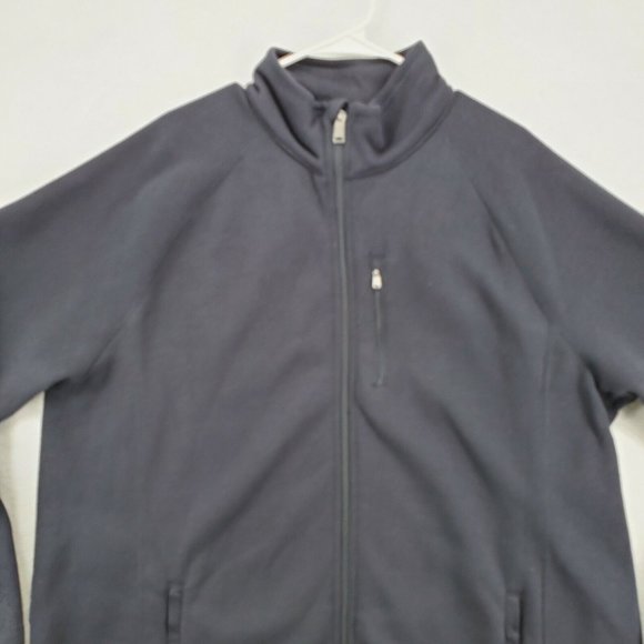 SWISS TECH Jacket Men's Long Sleeve Full Zip High Neck Outdoors Black XL - Picture 7 of 12